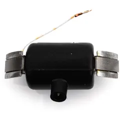 Ignition coil Goebel 6V Black 54mm 76mm 17mm for Zündapp Bergsteiger M 25, 50, ZD 20, 40, C 50 Super, Sport, GTS Super Combinett