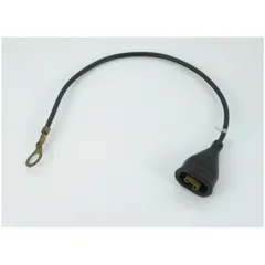 Ground cable black 30 cm for Kreidler, Florett, Eiertank, LF, LH, Mokick MG00004188