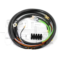 Black wiring harness for Zündapp, GTS 50 Type 517 MG00004253