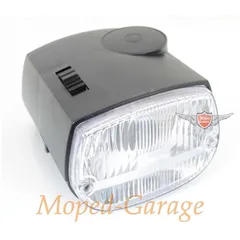Scheinwerfer schwarz für Piaggio Vespa Ciao, PX, Citta MG00005181