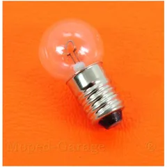Birne Sockel 6 Volt 7,5 Watt für Mofa, Moped, Mokick MG00005254