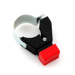 Off switch handlebar mounting 22mm black red for Zündapp, Kreidler, Hercules, Puch, Simson MG00005405
