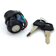 Ignition lock 4-pole with mounting bracket and 2 keys for Honda MT 5, 50, MB 50 MG00005441