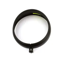 Scheinwerfer Ring Lichtaustritt ca. 130mm Einbau Durchmesser 143mm Farbe Olivgrün für Hercules K 125 BW, Kreidler Florett RS RM,