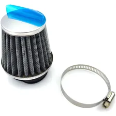 Luftfilter 52mm Silber für Zündapp, Kreidler, Hercules, Puch, Simson, Mofa, Moped, Mokick, KKR, Roller MG00006112