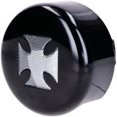 Hupenabdeckung Iron Cross schwarz für Harley Davidson V-Rod MG00007321