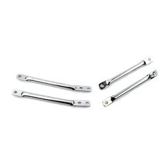 Schutzblechstreben Satz 4 Stück Chrom für Zündapp GTS 50, C 50 Sport, KS Super WC MG00007627