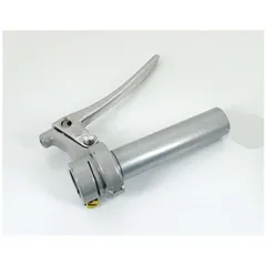 Throttle grip metal silver 22mm 100mm for Zündapp, Kreidler, Hercules, Puch, KTM, DKW, Miele, Rixe, NSU, Gritzner, Bauer moped,