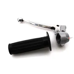 Armature aluminum clutch lever black 22mm 105mm for Zündapp, Kreidler, Hercules, Puch, DKW, KTM, moped, moped, mokick MG00007773