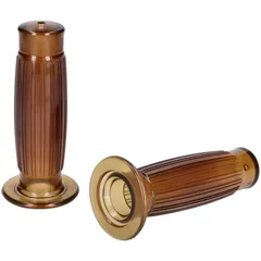 Set of grips EMGO Gran Turismo 22mm 135mm brown transparent MG00007784