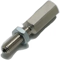 Adjusting screw hexagon M6 x 19mm 2.5mm bore for moped, moped, mokick MG00008210