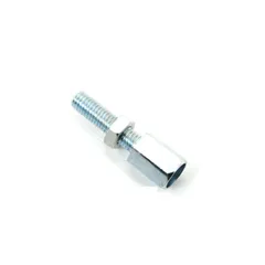 Einstellschraube Sechskant M5 x 31mm 7mm Durchmesser 2,5mm Bohrung für Mofa, Moped, Mokick MG00008238