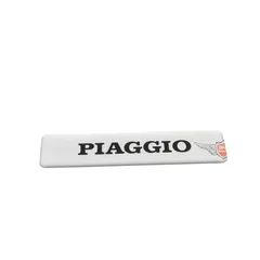 Aufkleber Gummi Weiß für Piaggio, Ciao, Ciao Mix, Grillo, Citta, Bravo, SI MG00008387