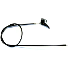 Choke cable with lever black for Zündapp, CS 25 MG00008480