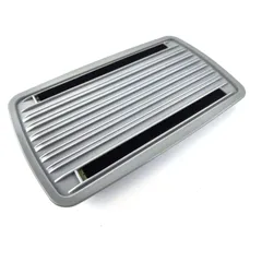 Gepäckträger Heckmatte Kunststoff Silber für Zündapp Bergsteiger Mofa, Moped, Typ 434 M 25, 50 MG00008781