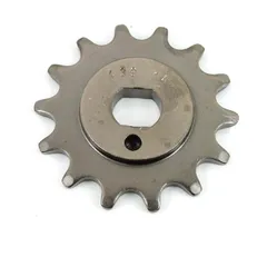 Ritzel Esjot Stahl 14 Zähne 15x12mm für Kreidler Florett Eiertank Typ K54/0M, LF LH K54/32 D, 3 Gang Mokick, Mustang Enduro, Flo
