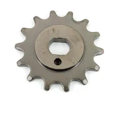 Sprocket Esjot steel 12 teeth 15x12mm chain type 415 for Kreidler Florett Eiertank type K54/0M, LF LH K54/32 D, 3 speed Mokick,