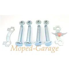 Haltesatz Schrauben Sicherungsbleche Muttern M8 x 56mm für Yamaha RD FS 1, DT 50 MG00009382