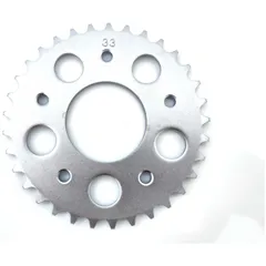 Sprocket steel 33 teeth for Kreidler, Florett LF, LH, RMC, RM, Flory MG00009410