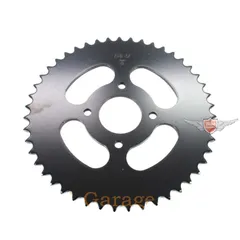 Kettenrad Esjot Stahl 47 Zähne Schwarz für Hercules Prima 1, 2, 3, 4, 5, 6, MP MF M HR Hobby Rider, P MX SX, Optima Pronto, Pres