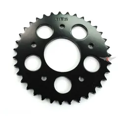 Kettenrad Esjot Verstärkt 35 Zähne Schwarz für Kreidler, Florett RS, Mustang, RS-B, RSH-B, RS-L, RS-G, RSH-G, TM MG00009432