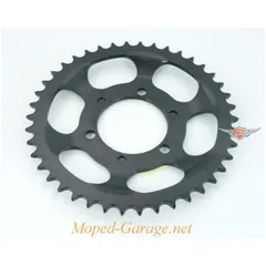 Kettenrad Esjot Stahl 42 Zähne Schwarz für Zündapp ZX 25, ZL ZE 40, ZS Star 1, 2, KTM, Hercules, Puch, Kreidler MG00009434