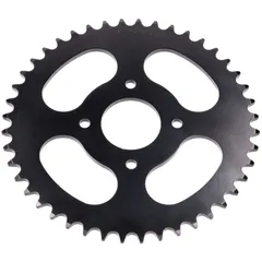 Kettenrad Esjot Stahl 44 Zähne Schwarz 4 Loch für Hercules Prima 1, 2, 3, 4, 5, 6, MP MF M HR Optima SX, Garelli Cross 40, KTM 5