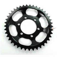 Sprocket Esjot steel 41 teeth black for Zündapp Super Combinette type 429, 433, Sport 510, 515, Falconette 425, 435, ZD 20, 40,