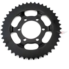 Sprocket Esjot steel 43 teeth black for Zündapp ZD 20, 40, ZL 25, Hai CX 25 TS, ZS ZE C 50 Sport, GTS 50, Super Combinette, Spor