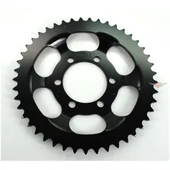 Sprocket Esjot steel 45 teeth black 120mm for Zündapp ZD 20, 40, 25, ZL Hai CX 25 TS, ZS ZE C 50 Sport Type 517-021, 529-010, GT