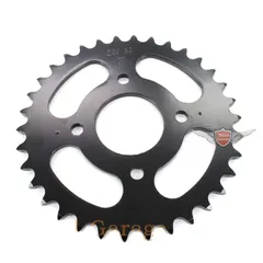 Kettenrad Esjot Stahl 34 Zähne Schwarz 4 Loch für Hercules Prima 1, 2, 3, 4, 5, 6, MP MF M HR Hobby Rider, P MX SX, Optima Pront