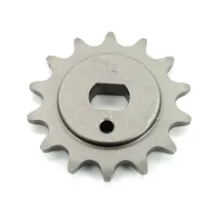 Sprocket reinforced 14 teeth 15x11mm for Kreidler Florett LF, LH, RMC, Flory moped, moped MG00009512