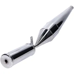 Exhaust chrome 750mm 28mm for Simson Schwalbe KR 51, S 50, 70, SR 80, Zündapp, Kreidler, Hercules, Puch, DKW, KTM, Rixe MG000111