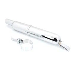 Auspuff Chrom 28mm 370mm 50mm für Miele K 50, Hercules 215, 216, 217, Rixe, DKW, Gritzner, Göricke, Rabeneick MG00011160