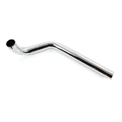 Exhaust manifold steel 28mm 350mm chrome for Hercules Prima, KTM, DKW, Rixe MG00011207