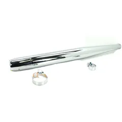 Auspuff Chrom 32mm 70mm 730mm für Hercules, Zündapp, Kreidler, Puch, KTM MG00011208