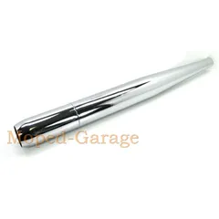 Auspuff Jamarcol 32mm Anschluss 70mm Durchmesser 700mm Länge Chrom für Kreidler Florett Super, TS, RMC, LF, LH, TM, Flory, Zünda