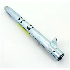 Steckflöte Metall 210mm 19mm für Zündapp Mofa, Moped, Mokick, KKR, Kreidler MG00012114