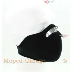Biker mask 2 mm black for moped mokick MG00013005