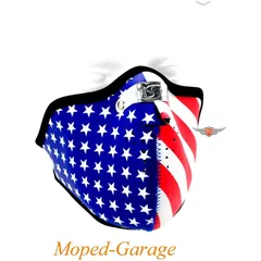 Biker mask 2 mm stars and stripes for moped mokick MG00013017