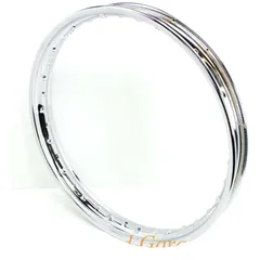 Felge Chrom 1,5 x 17 Zoll 36 Loch 6,5mm Nippelbohrung für Kreidler Florett K 54/32 DB, Eiertank, RS, LF, LH, RM, TM, GT RMC, Zün