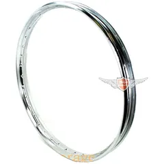 Felge Chrom 1,20 x 19 Zoll 36 Loch 6,5mm für Puch MS, VS, VZ, MV, M, Miele K 50, DKW, Göricke, Gritzner, Sachs, Hercules MG00021