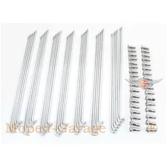Speichen Chrom 2,58 x 208mm mit Nippel (36 Stück) für DKW Hummel MG00021364