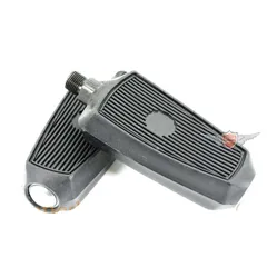 Black plastic pedals for Zündapp, Kreidler Flory, Hercules, Puch, KTM, DKW, Miele moped, moped MG00022118