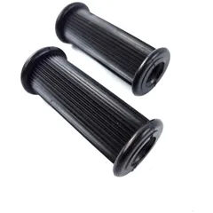 Fußrasten Gummi 16,80mm x 35mm 104mm Satz für Hercules K 50, MK Mokick MG00022126
