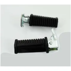 Fußrasten klappbar 12mm Schwarz für Zündapp, KS 50, 80, GTS Kreidler, C CS CX Hercules, Hai ZD 40, Florett, Puch, MK, Simson, K