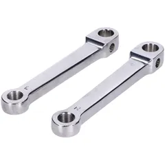 Pedalarm Gerade 135mm Chrom Satz (2 Stück) für Kreidler, Flory, MF, Mofa, Moped MG00022180