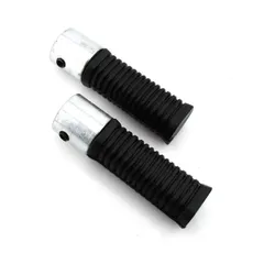 Fußrasten Schwarz Metall 16mm 103mm 30mm für Puch Maxi Automatik, Peugeot 103, Mobylette, Hercules, Zündapp, Kreidler, KTM, DKW,