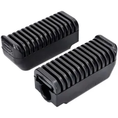 Footrests Drilastic rubber black for Zündapp, KS 80 Super Type 537 MG00022237