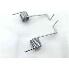 Hauptständerfeder Stahl Silber Satz für DKW Hummel, Super Victoria Vicky Standard, Zweirad Union 101, 102, 112, 113, 116, 117, 1